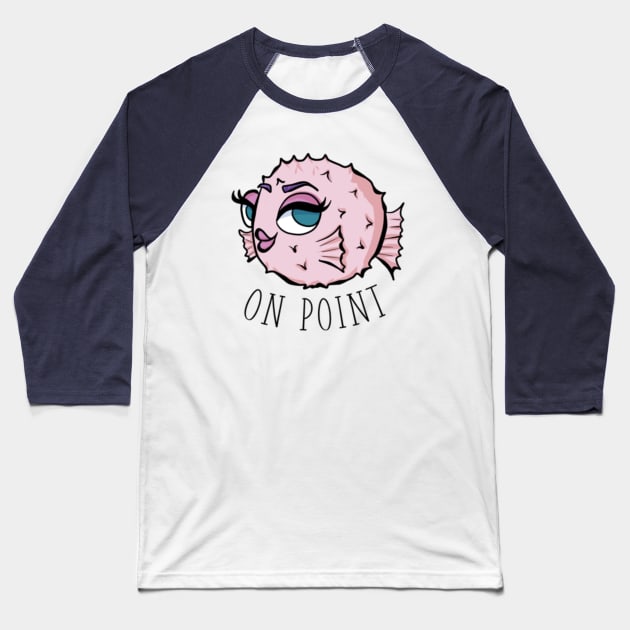 On Point Baseball T-Shirt by katidoodlesmuch